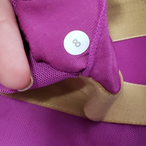 Lululemon * Dance Strap Tank Ultraviolet * Sz 8 - Picture 5 of 5